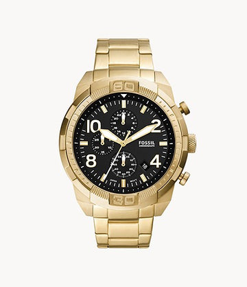 Bronson Chronograph Gold-Tone Stainless Steel Watch